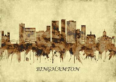 Binghamton Cityscape