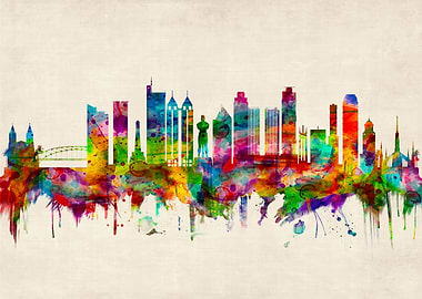 Manila Philippines Skyline