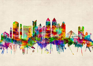 Mumbai India Skyline