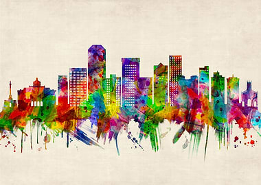 Lexington Kentucky Skyline