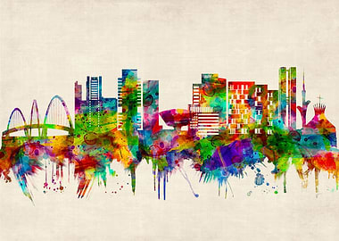 Brasilia Brazil Skyline