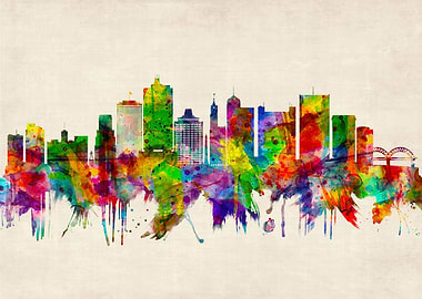 Memphis Tennessee Skyline