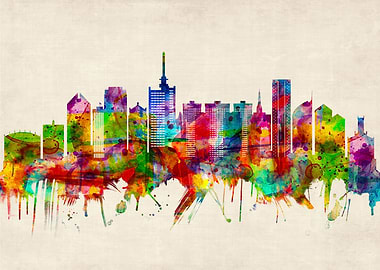 Lagos Nigeria Skyline