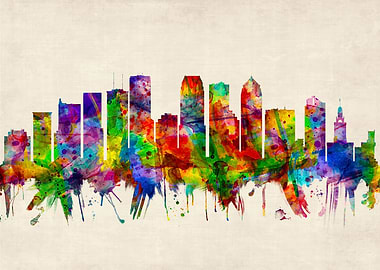 Tampa Florida Skyline