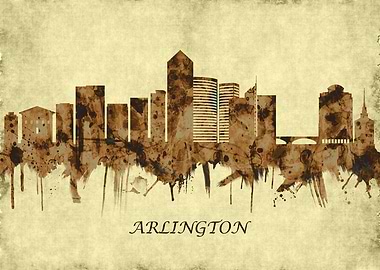 Arlington Texas Cityscape