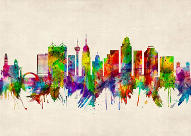 San Antonio Texas skyline