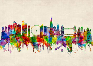 London England Skyline