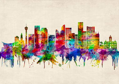 Calgary Canada Skyline