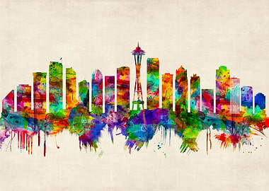 Seattle Washington Skyline