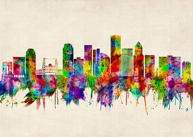 Portland Oregon Skyline