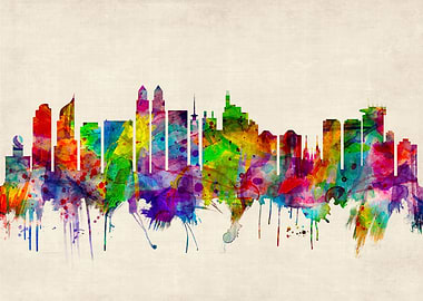 Jakarta Indonesia Skyline