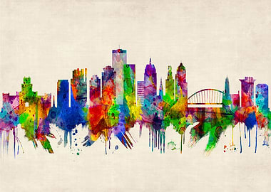 Rochester New York Skyline