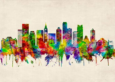 Ottawa Canada Skyline