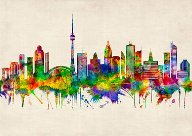 Toronto Canada Skyline