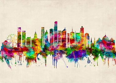 Melbourne Skyline
