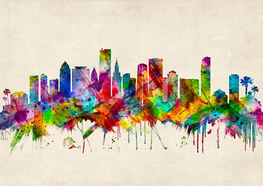 Miami Florida Skyline