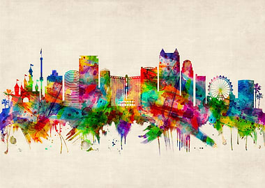 Orlando Florida Skyline