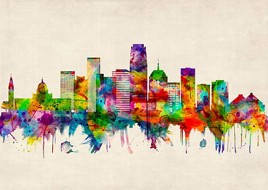 Oklahoma City Skyline