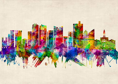 Fort Worth Texas Skyline