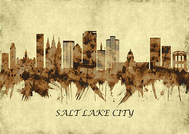Salt Lake City Cityscape