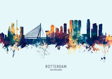 Rotterdam Skyline