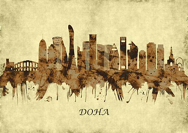Doha Qatar Cityscape