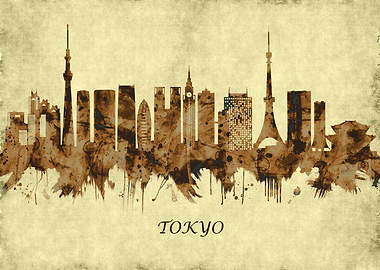 Tokyo Japan Cityscape