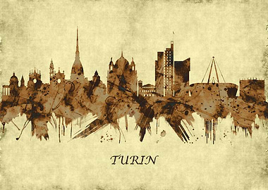 Turin Italy Cityscape