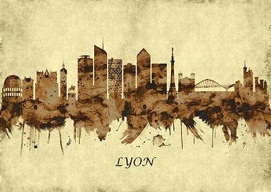 Lyon France Cityscape