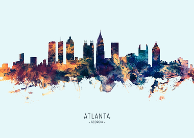 Atlanta Georgia Skyline