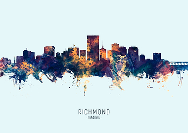 Richmond Virginia Skyline