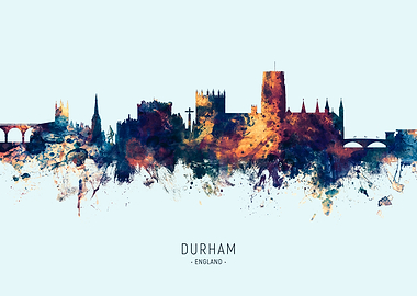 Durham England Skyline