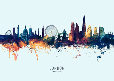 London England Skyline