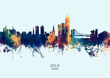Oslo Norway Skyline