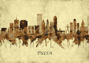 Tulsa Oklahoma Cityscape