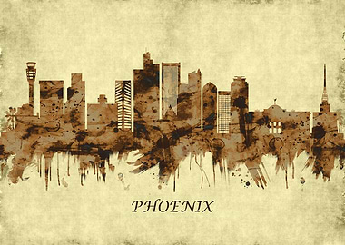 Phoenix Arizona Cityscape