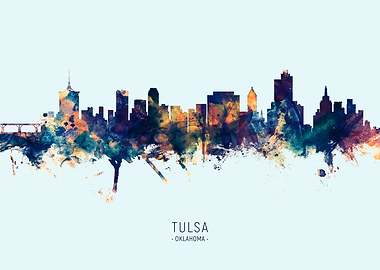 Tulsa Oklahoma Skyline