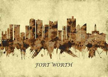 Fort Worth Texas Cityscape