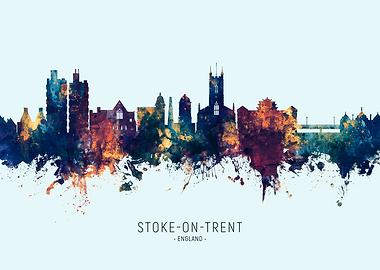 Stoke on Trent Skyline