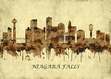 Niagara Falls Cityscape