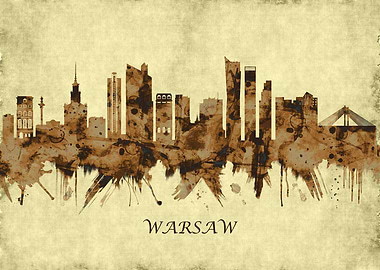 Warsaw Poland Cityscape