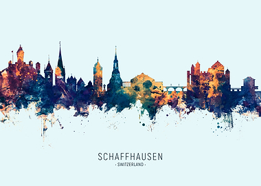 Schaffhausen Skyline