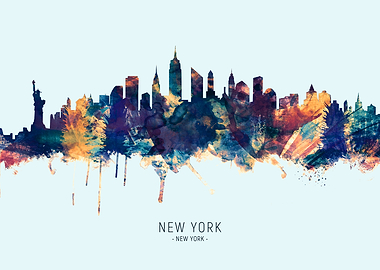 New York New York Skyline