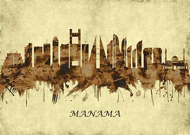 Manama Bahrain Cityscape