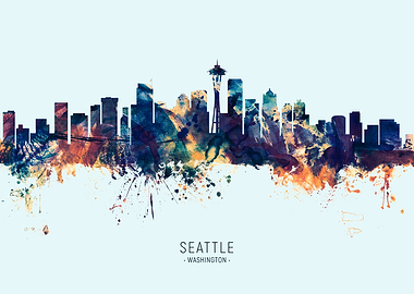 Seattle Washington Skyline