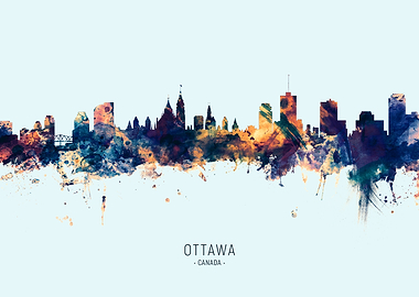 Ottawa Canada Skyline