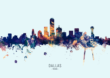 Dallas Texas Skyline