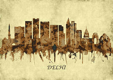 Delhi India Cityscape