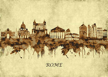 Rome Italy Cityscape