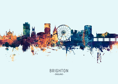 Brighton England Skyline